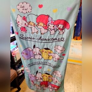 Sanrio family towel